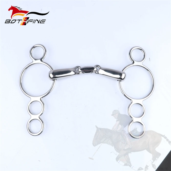 Dutch Elliptical Link Gag Horse Bit