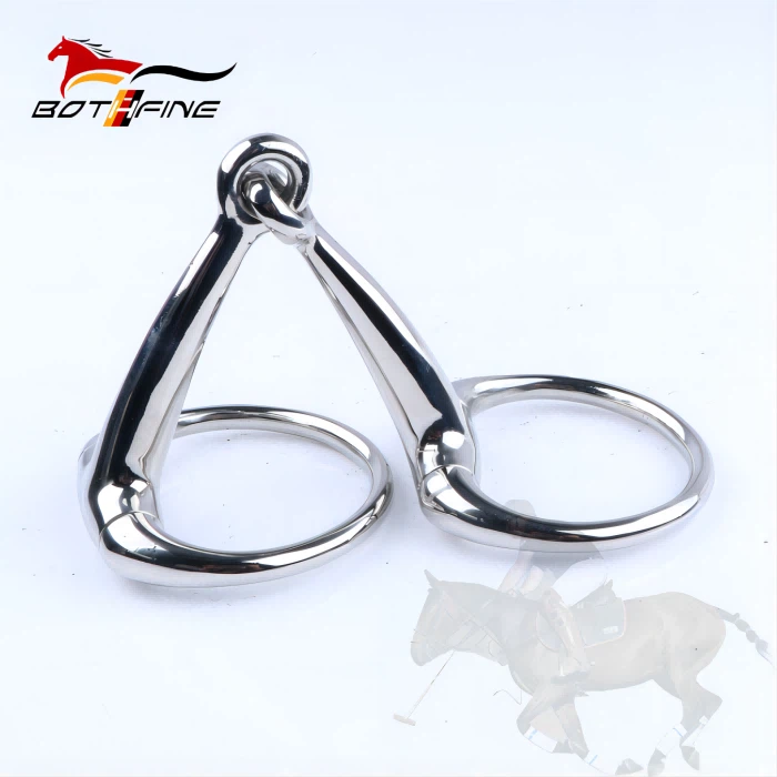Stainless Steel Hollow Mouth Eggbutt Snaffle