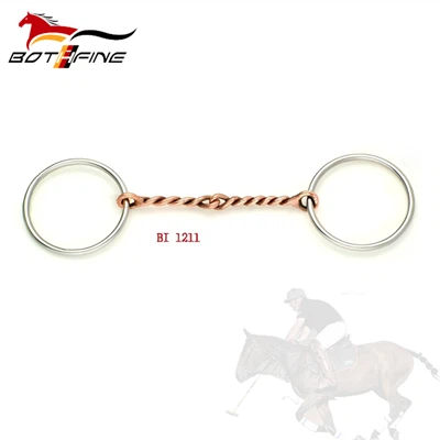 Comment fonctionnent les mors de filet à anneau en D avec une muserolle ?